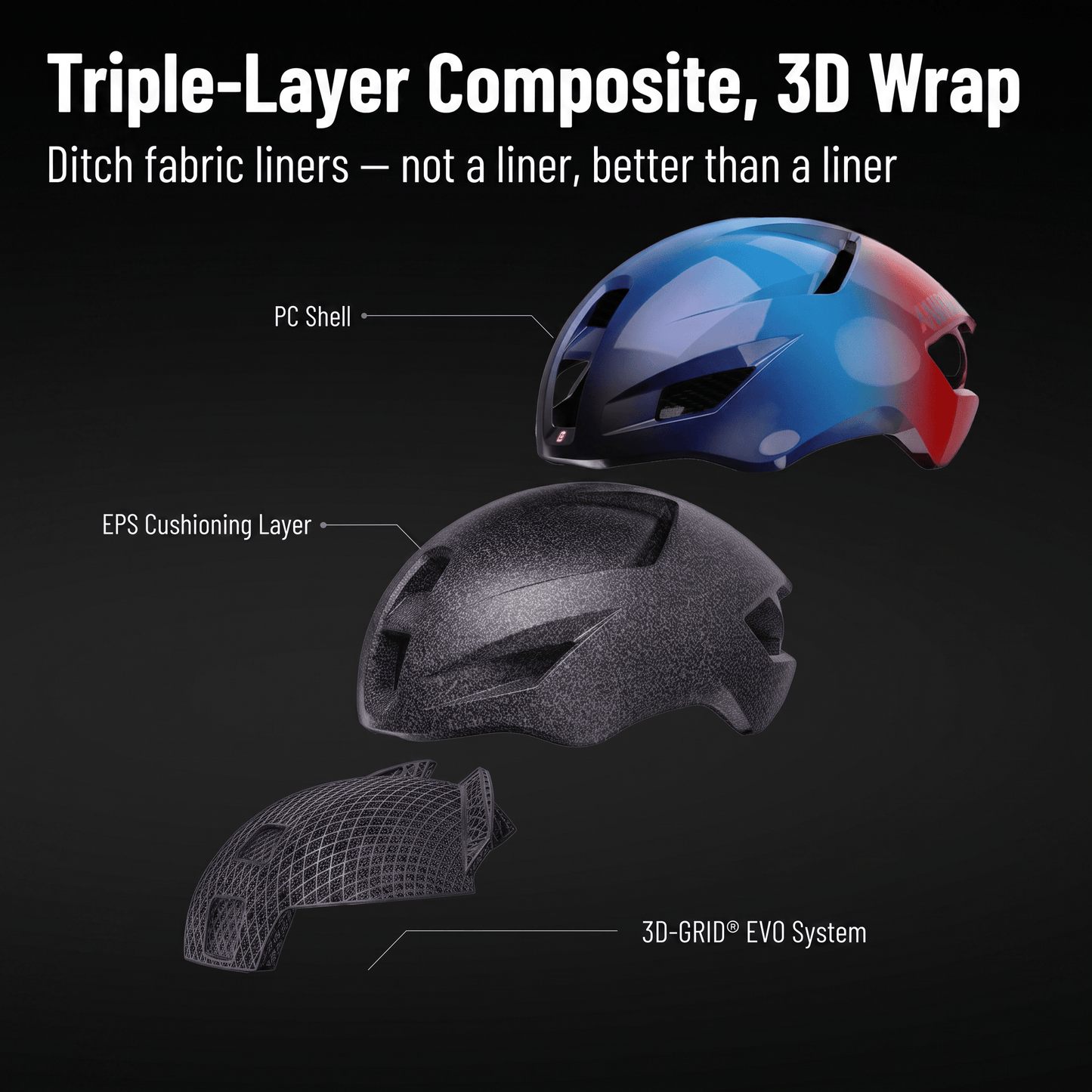 SUNRIMOON S10 STARFIELD 3D-GRID EVO - SUNRIMOON HELMET